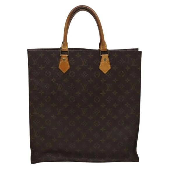 LOUIS VUITTON Monogram Sac Plat Hand Bag M51140 LV Auth - Picture 11 of 16